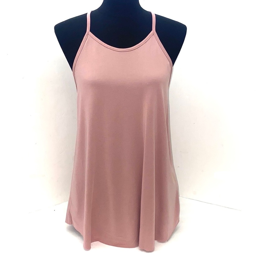 LuLu's Women's Invigorate Mauve Pink Tank Top